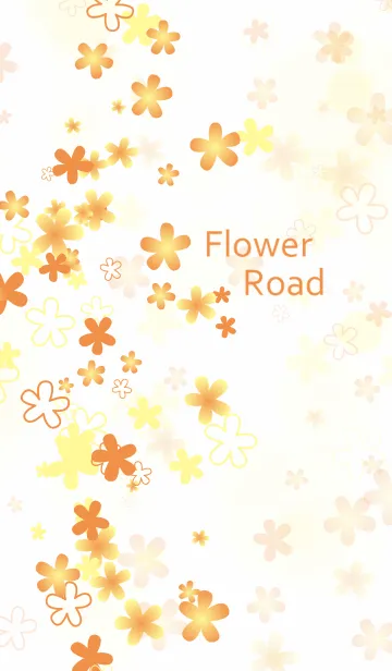 [LINE着せ替え] 花の路 Yellow ver.の画像1