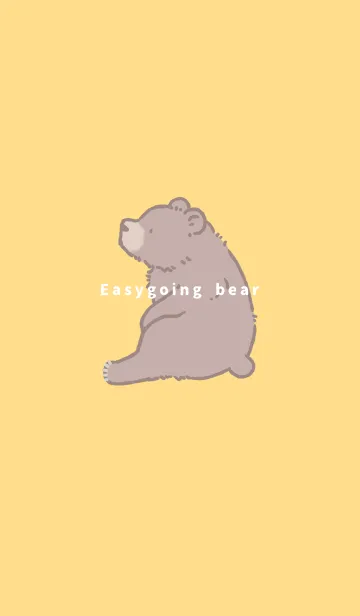 [LINE着せ替え] Easygoing bearの画像1