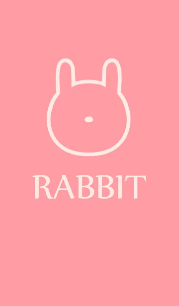 [LINE着せ替え] Simple rabbit*の画像1