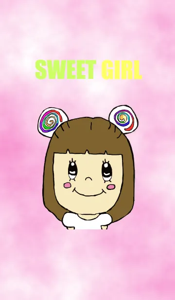 [LINE着せ替え] SWEET SWEET GIRLの画像1