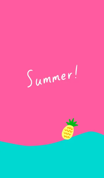 [LINE着せ替え] summer pineappleの画像1