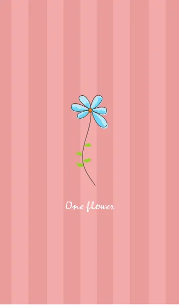 [LINE着せ替え] One flower Theme.の画像1