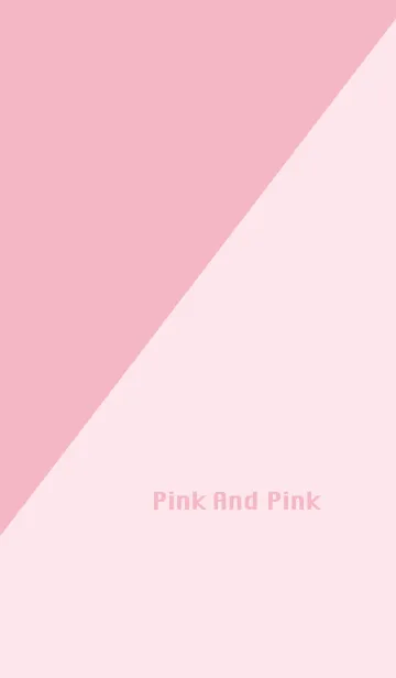 [LINE着せ替え] Pink And Pinkの画像1