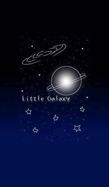 [LINE着せ替え] Little Galaxyの画像1