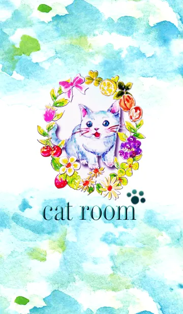 [LINE着せ替え] cat roomの画像1