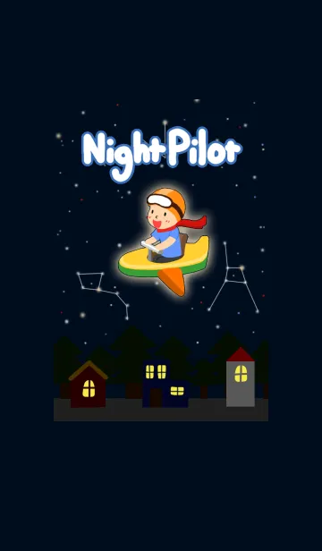 [LINE着せ替え] Night Pilotの画像1