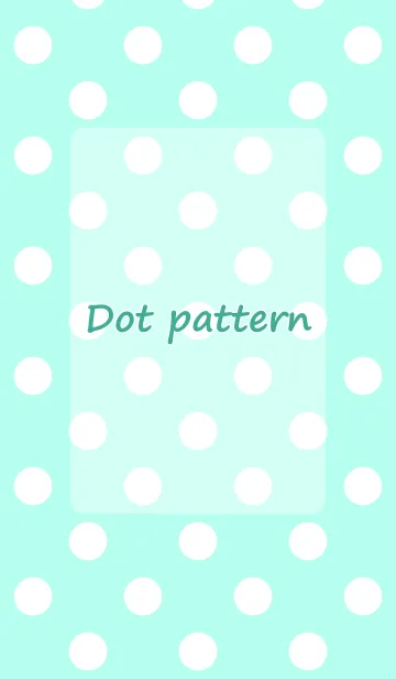 [LINE着せ替え] Dot pattern light blue and whiteの画像1