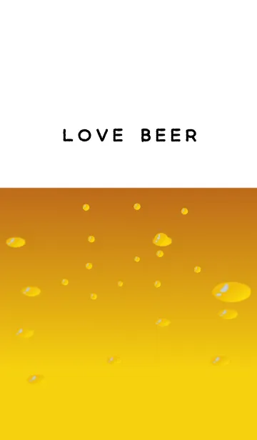 [LINE着せ替え] LOVE ビールの画像1