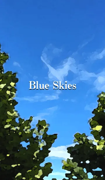 [LINE着せ替え] Blue Skiesの画像1