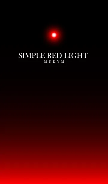 [LINE着せ替え] SIMPLE RED LIGHTの画像1