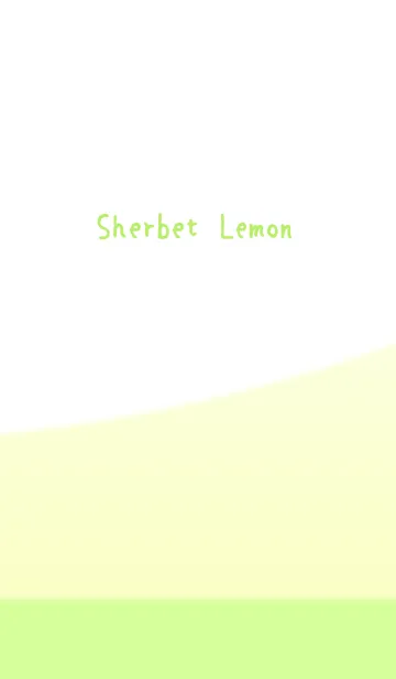 [LINE着せ替え] Sherbet Lemonの画像1