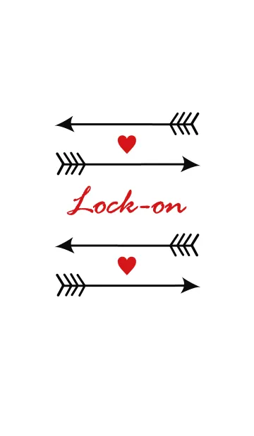 [LINE着せ替え] Heart Lock-on.の画像1