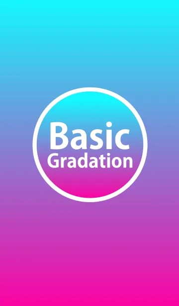 [LINE着せ替え] Basic Gradation Ibizaの画像1