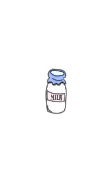 [LINE着せ替え] Bottle milk Theme.の画像1