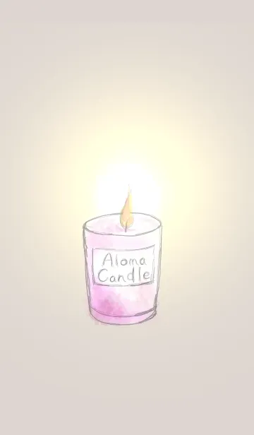 [LINE着せ替え] Aroma Candleの画像1