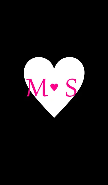 [LINE着せ替え] Initial "M ＆ S"の画像1