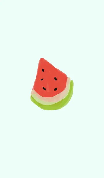 [LINE着せ替え] Cute Watermelon Blue Summer Fruit Loveの画像1