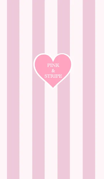 [LINE着せ替え] PINK＆STRIPEの画像1