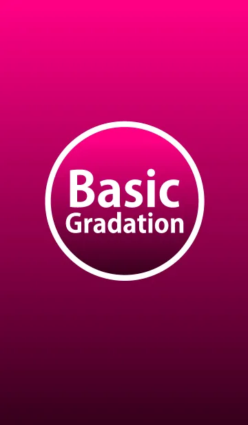 [LINE着せ替え] Basic Gradation Wineの画像1