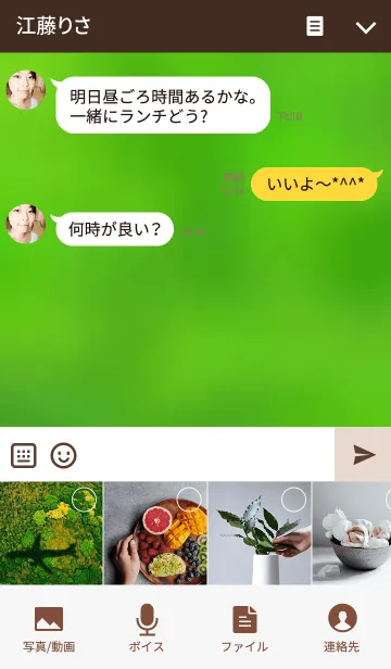 [LINE着せ替え] ネコダ家の庭の画像4