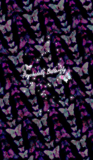 [LINE着せ替え] Psychedelic Butterfly -Lovely-の画像1