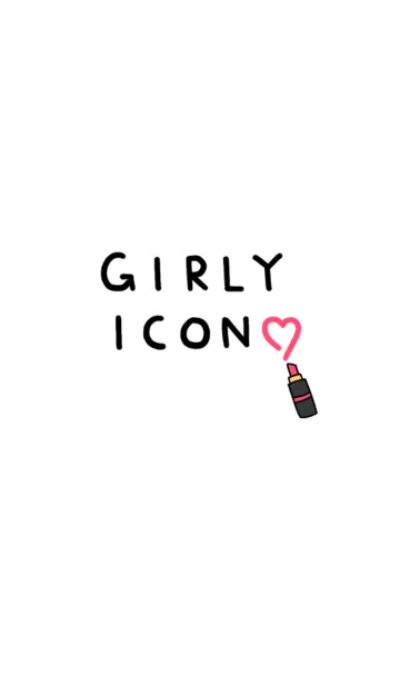 [LINE着せ替え] GIRLY ICONの画像1