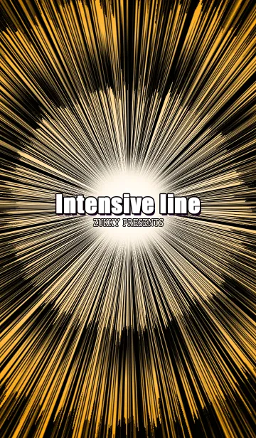 [LINE着せ替え] Intensive line ORANGEの画像1