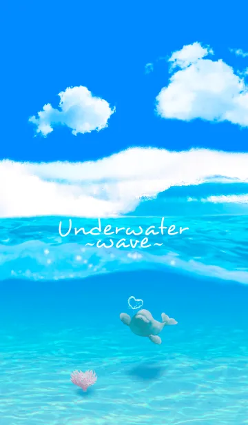 [LINE着せ替え] Underwater~wave~の画像1