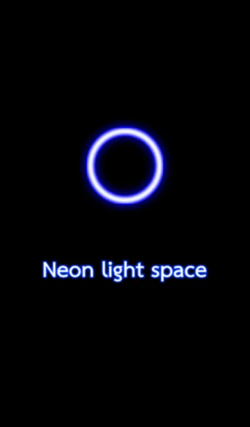 [LINE着せ替え] Neon light spaceの画像1