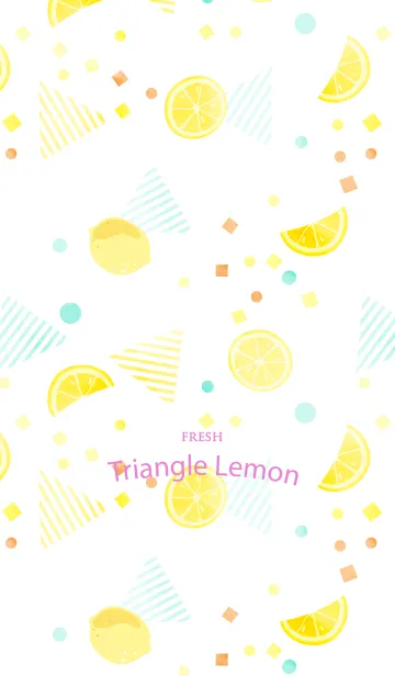 [LINE着せ替え] Triangle Lemonの画像1