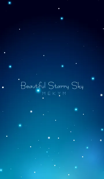 [LINE着せ替え] Beautiful Starry Sky...の画像1