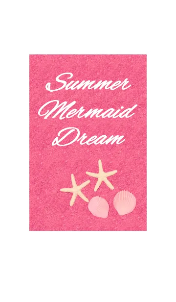 [LINE着せ替え] Summer Mermaid Dream...Pinkの画像1