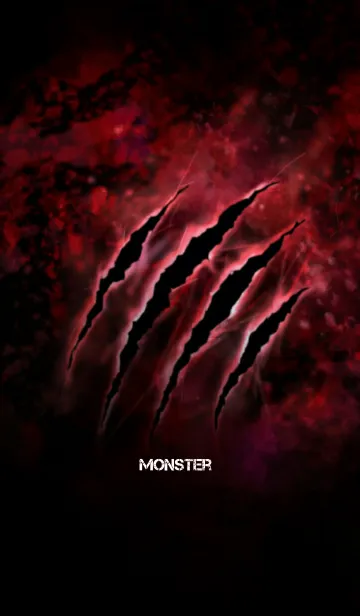 [LINE着せ替え] Monster x Monster Red Ver.の画像1