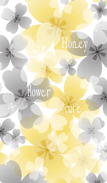 [LINE着せ替え] Honey flower cuteの画像1