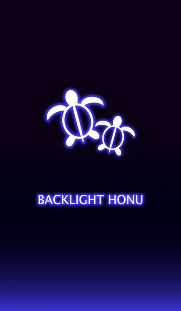 [LINE着せ替え] Backlight HONUの画像1