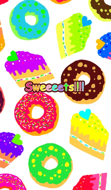 [LINE着せ替え] Sweeeets！！！！の画像1