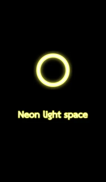 [LINE着せ替え] Neon light space 4の画像1