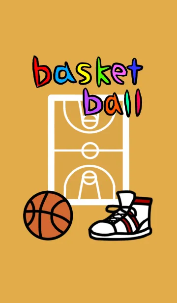 [LINE着せ替え] Love basketball！！の画像1