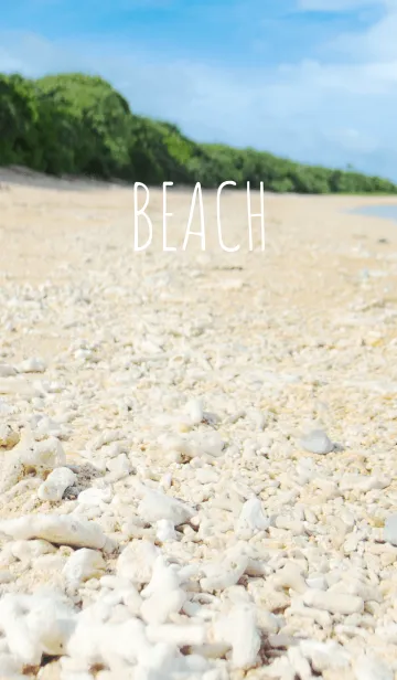 [LINE着せ替え] -BEACH- coralの画像1