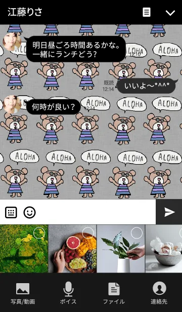 [LINE着せ替え] リロの着せかえ455の画像4