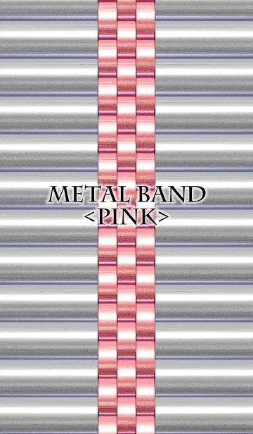 [LINE着せ替え] METAL BAND <PINK>の画像1