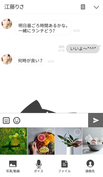 [LINE着せ替え] きゃっとねこの画像4