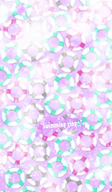 [LINE着せ替え] Swimming ring -Dreams of the sea-の画像1