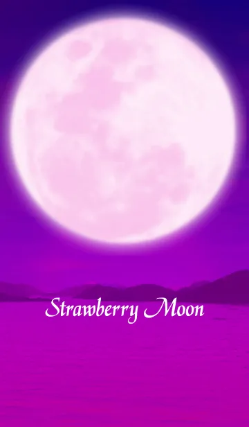 [LINE着せ替え] Strawberry Moon 3の画像1