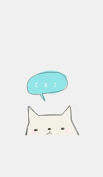 [LINE着せ替え] おしゃべり猫の画像1