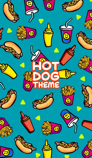 [LINE着せ替え] HOT DOG THEMEの画像1