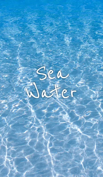 [LINE着せ替え] Sea Waterの画像1