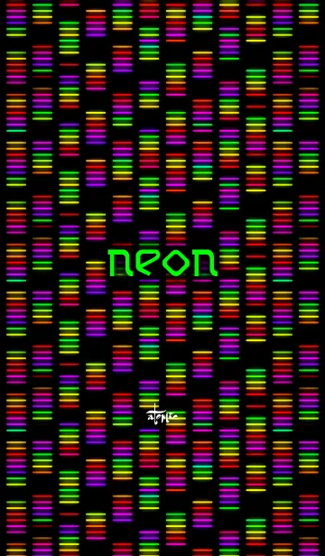 [LINE着せ替え] NEON [ネオンライト]の画像1