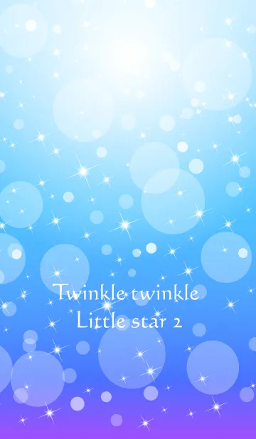 [LINE着せ替え] twinkle twinkle little star 2の画像1