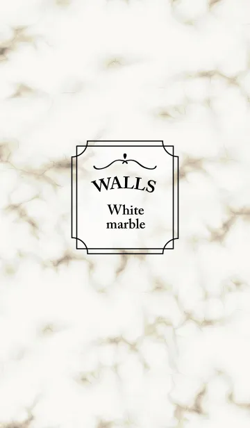 [LINE着せ替え] White marble wallsの画像1